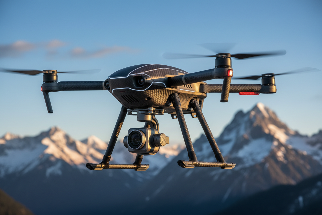 can you provide more definition n the drone... like a high vis shot